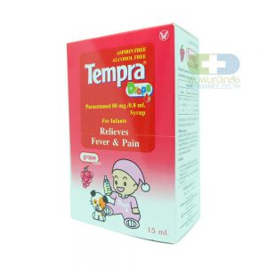 TEMPRA เทมปร้า ชนิดหยด กลิ่นองุ่น (15มล)