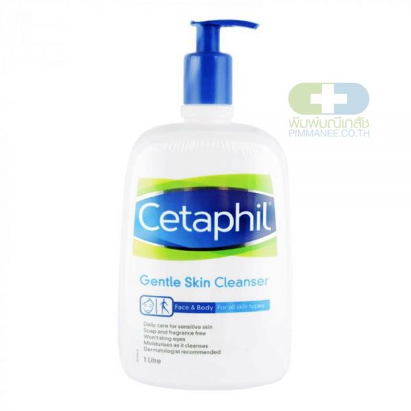 Cetaphil Gentle Skin Cleanser คลีนเซอร์ เจลทำความสะอาดสูตรอ่อนโยน ขนาด 1 ลิตร
